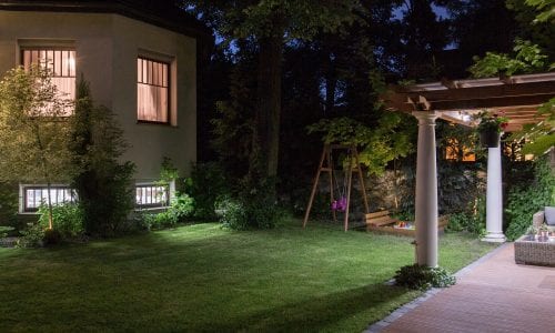 backyard lighting design