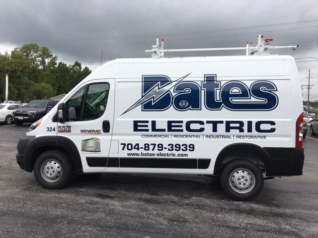 Charlotte Electrician Truck