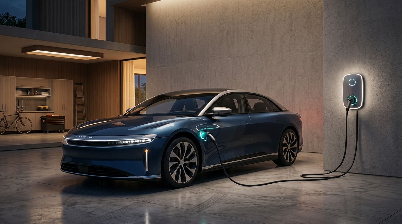 EV charging station installation