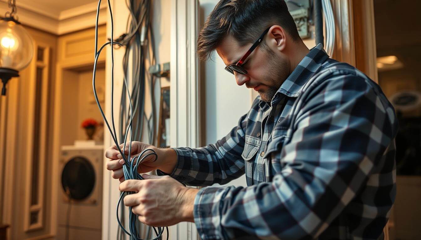 Aluminum wiring replacement in a St. Louis home