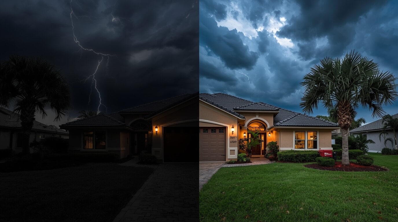Whole home generators services in Naples, FL