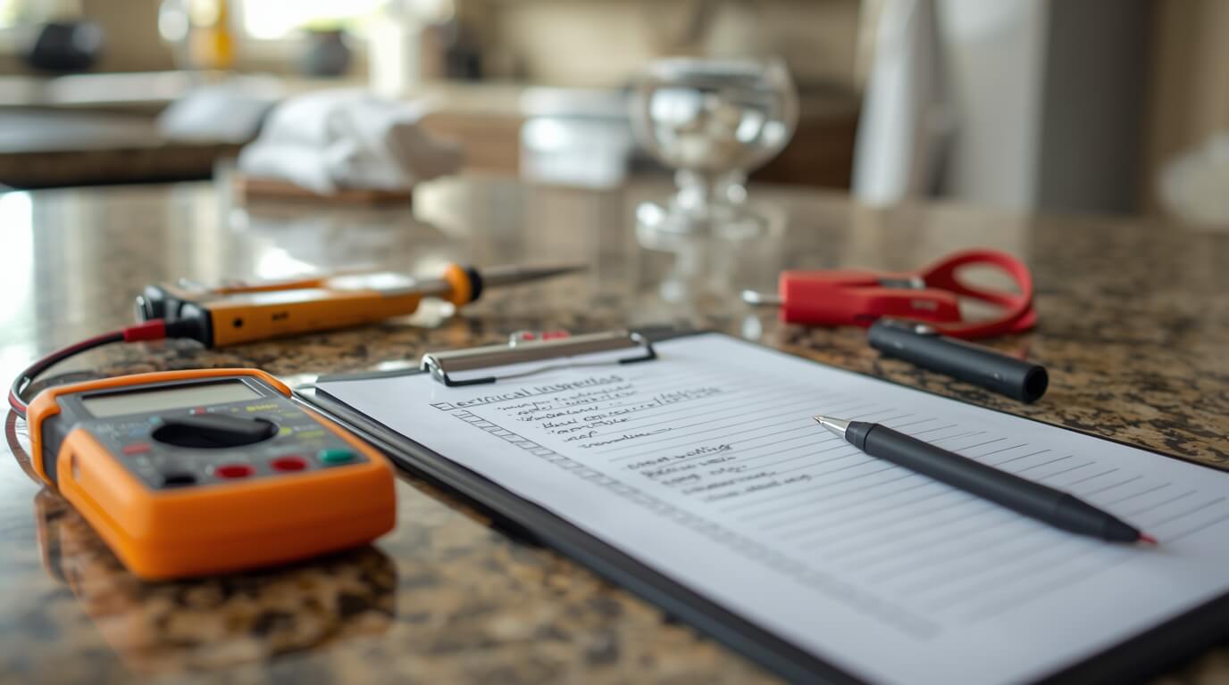 Electrical inspection process in Naples