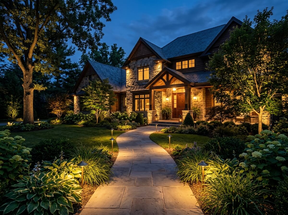 Outdoor landscape and architectural lighting