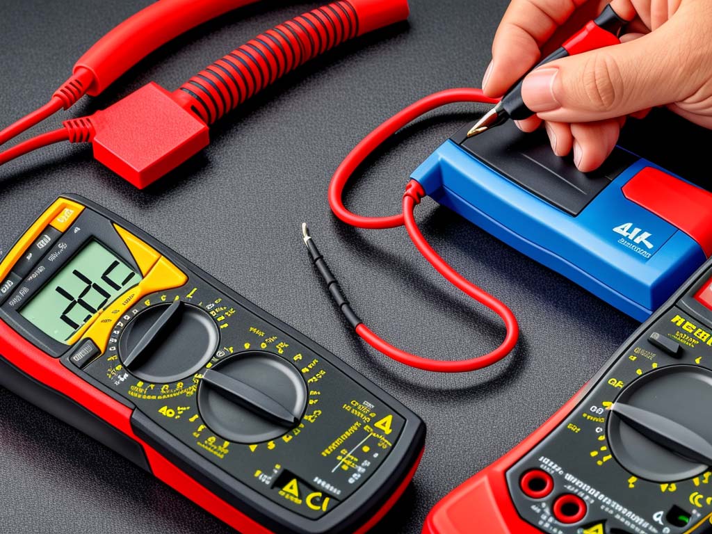 using multimeter to test for ground